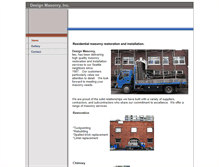Tablet Screenshot of design-masonry.com